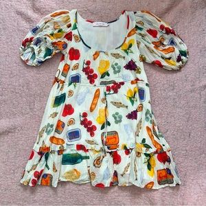 Lisa Says Gah Italian Summer Babydoll Dress